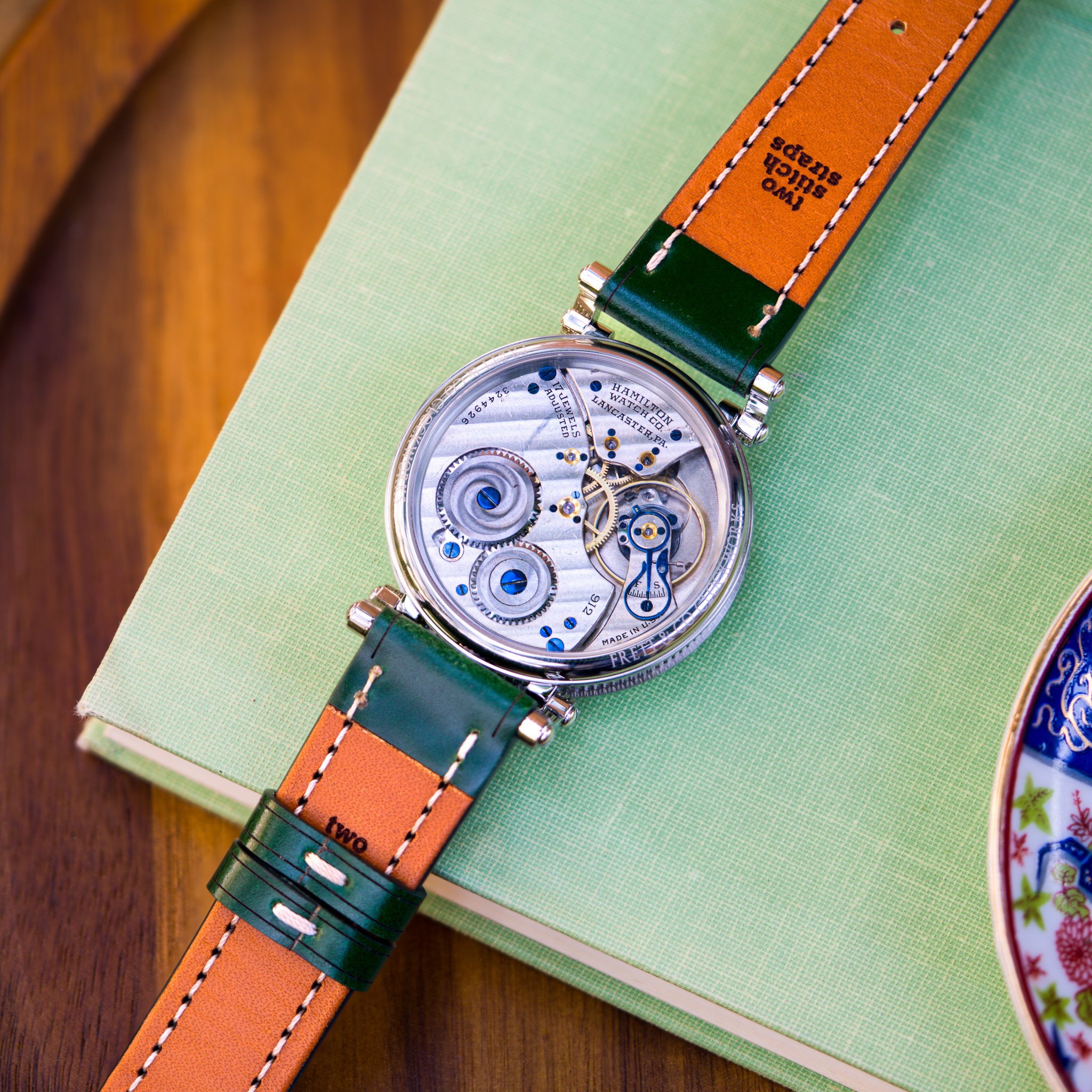 Hamilton pocket watch conversion — Frett & Co Clockworks